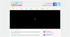 Desktop Screenshot of calmforkids.com